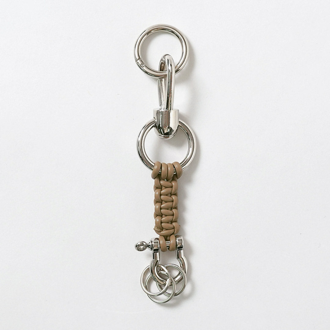 SENTI / Leather Braid Key Holder