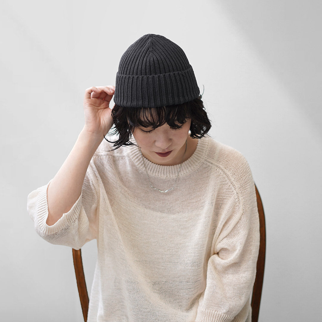 DECKA 优质袜子 / 独家和纸 × 棉质手表帽 针织帽