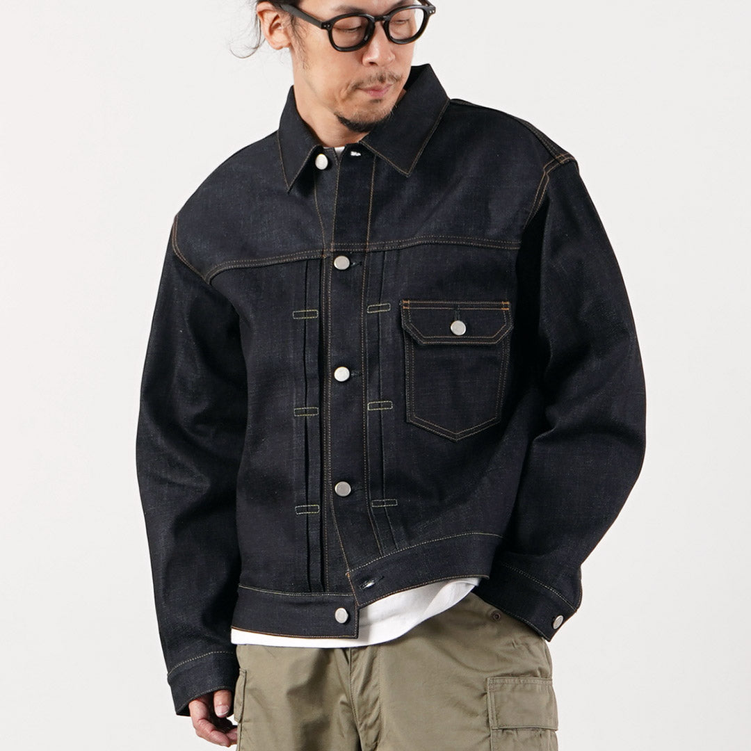MOMOTARO JEANS / 14.7oz #001 Type I Standard Denim Jacket - Rigid