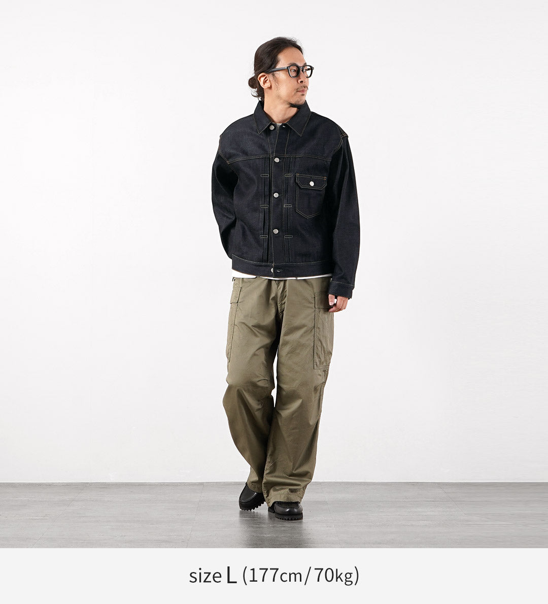 MOMOTARO JEANS / 14.7oz #001 Type I Standard Denim Jacket - Rigid