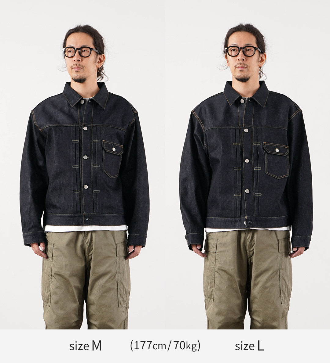 MOMOTARO JEANS / 14.7oz #001 Type I Standard Denim Jacket - Rigid