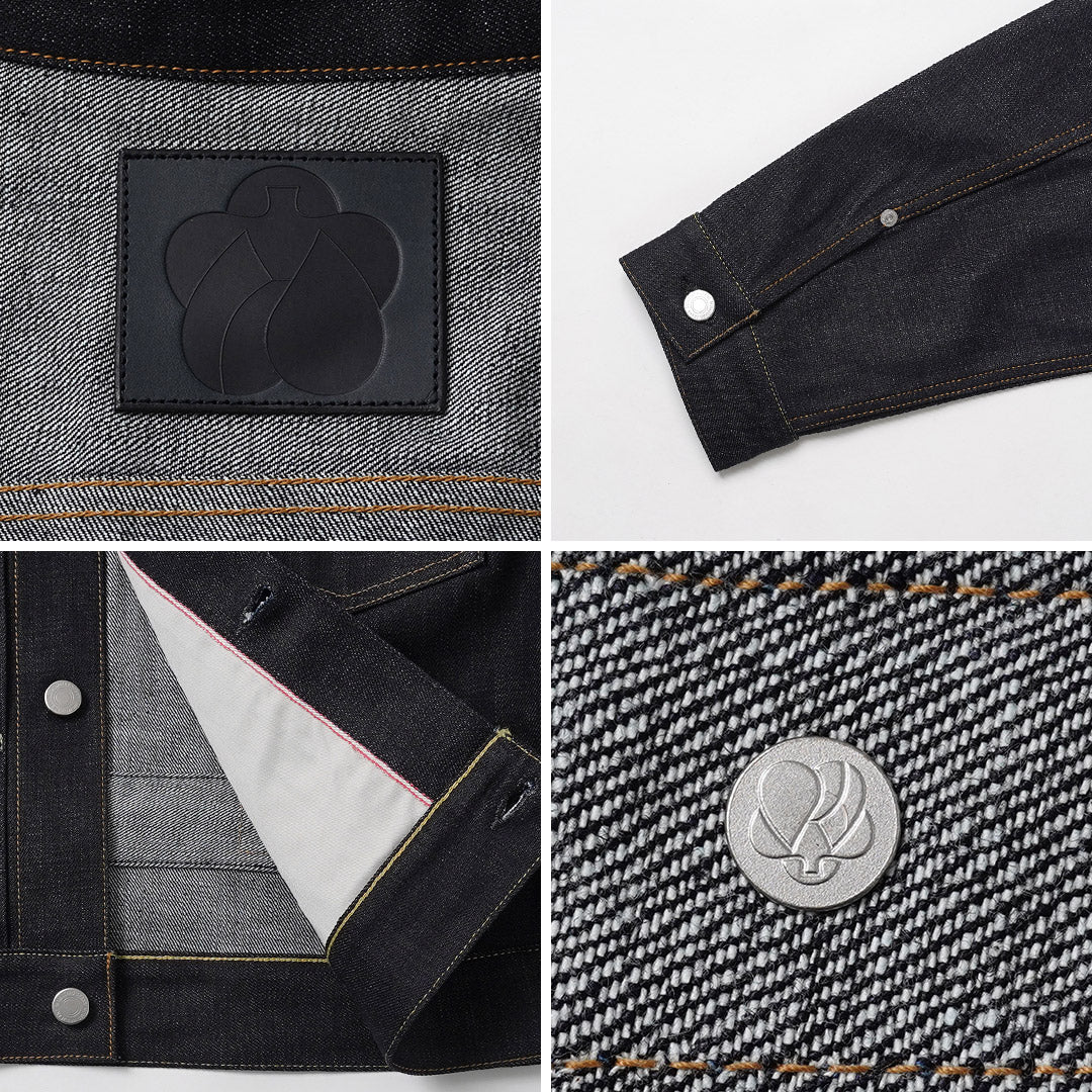 MOMOTARO JEANS / 14.7oz #001 Type I Standard Denim Jacket - Rigid