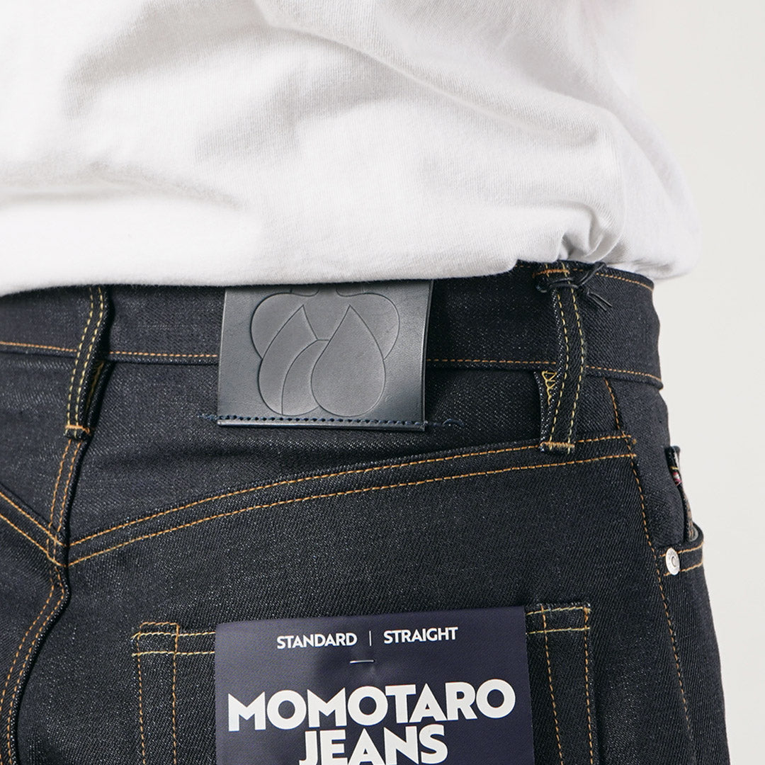MOMOTARO JEANS / Pantalon en denim droit standard 14,7 oz