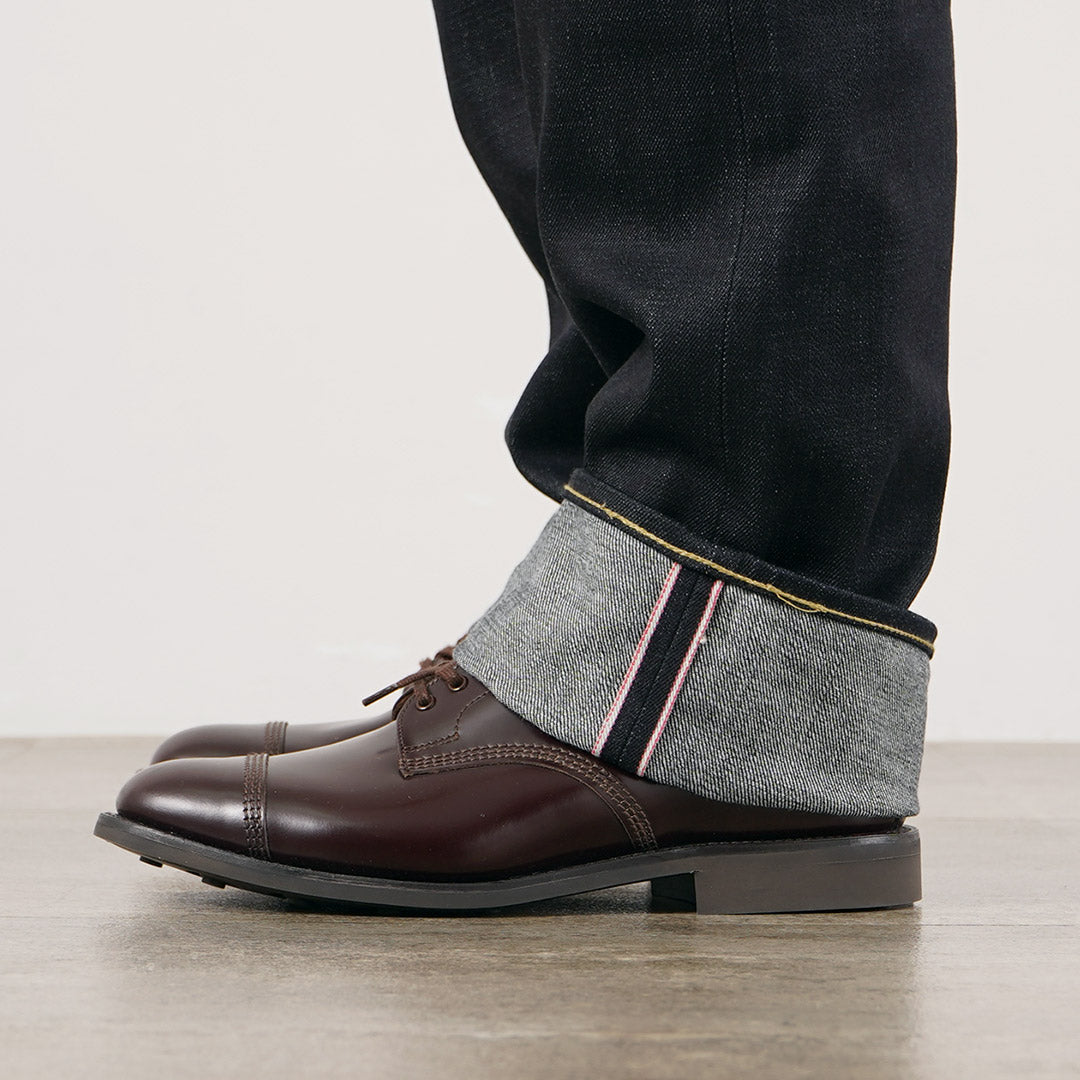 MOMOTARO JEANS / Pantalon en denim droit standard 14,7 oz