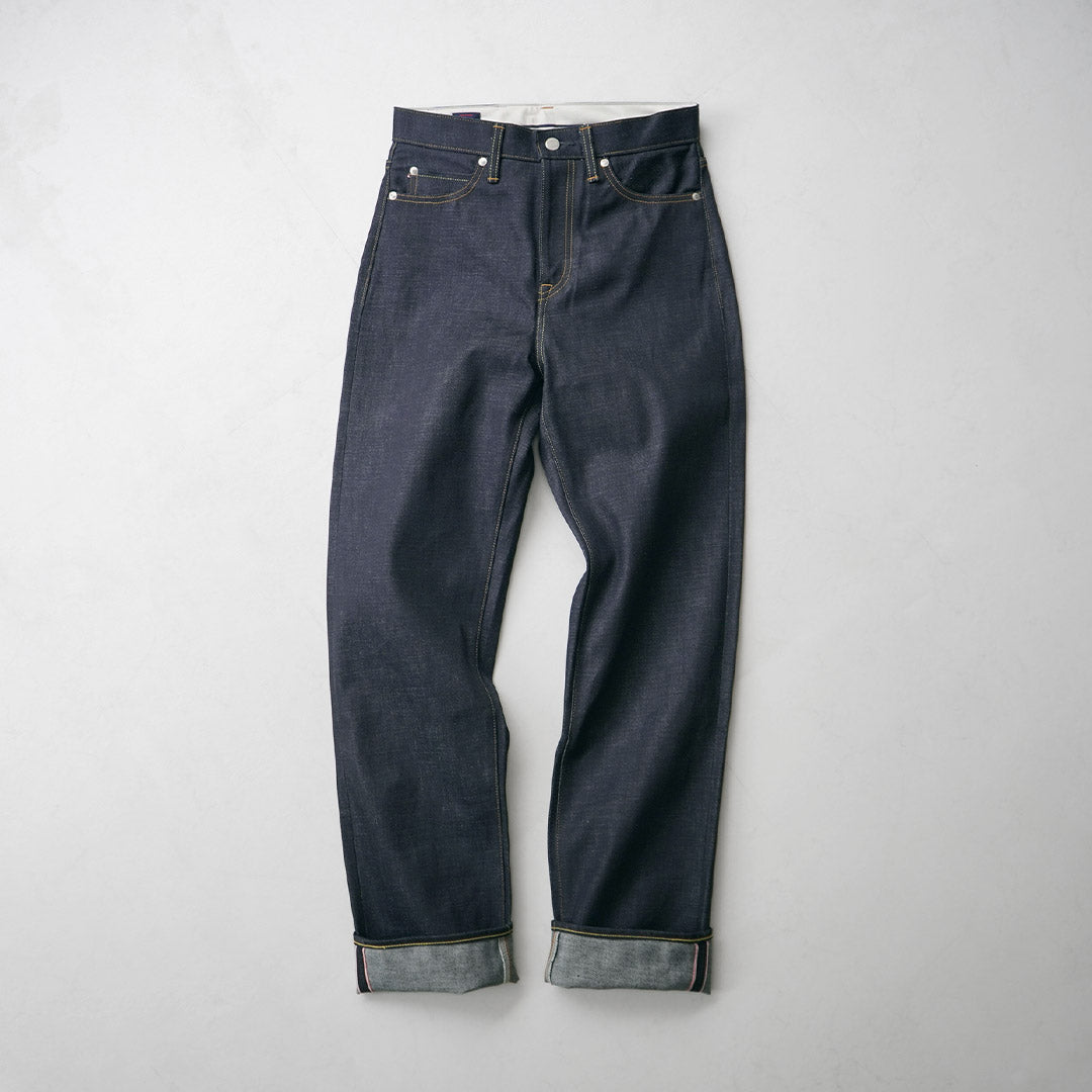 MOMOTARO JEANS / Pantalon en denim droit standard 14,7 oz