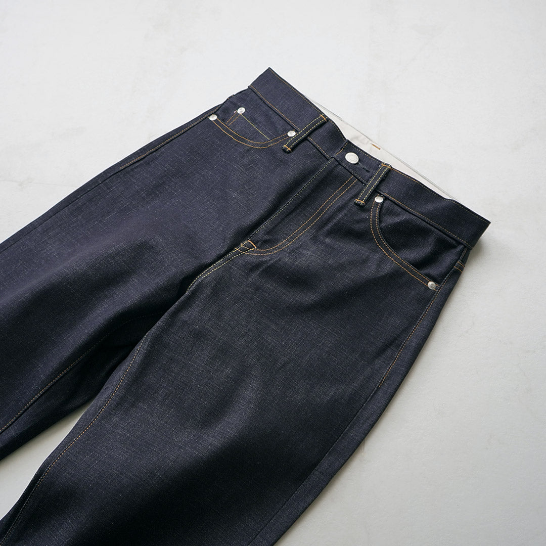 MOMOTARO JEANS / Pantalon en denim droit standard 14,7 oz