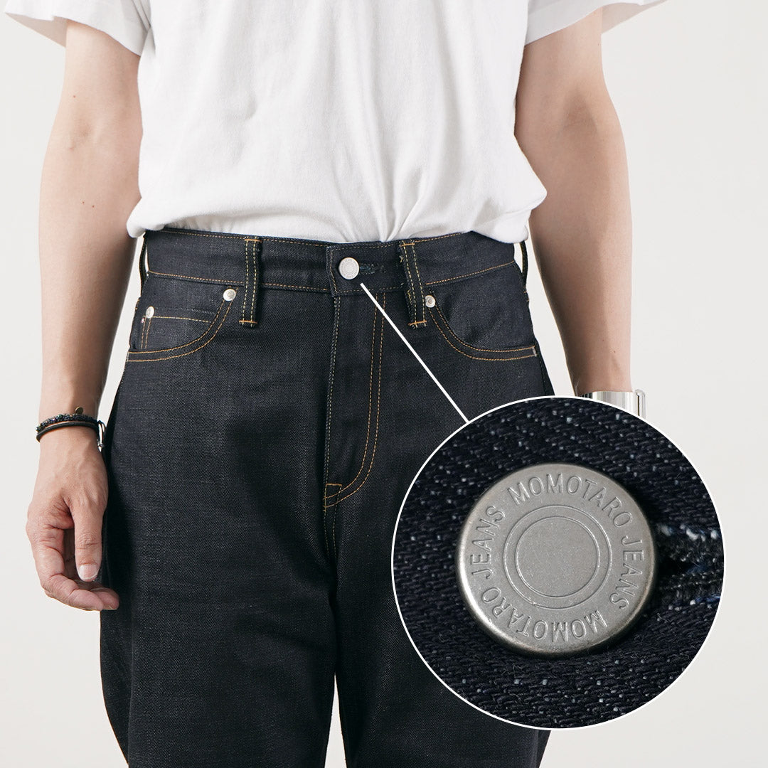 MOMOTARO JEANS / Pantalon en denim droit standard 14,7 oz
