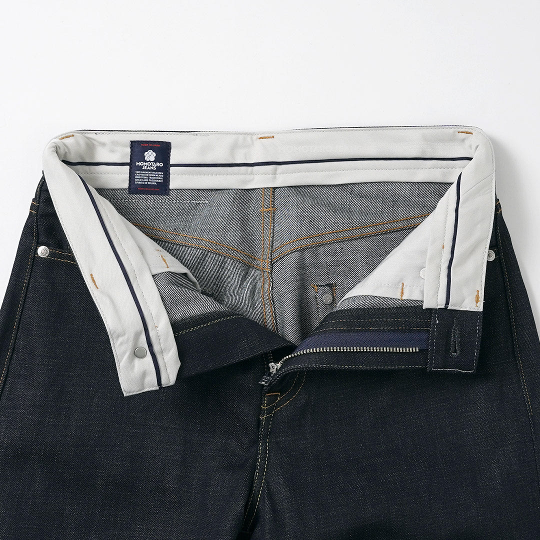MOMOTARO JEANS / Pantalon en denim droit standard 14,7 oz