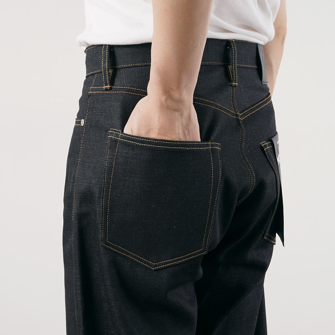 JEANS MOMOTARO / Pantalon en denim large standard 14,7 oz