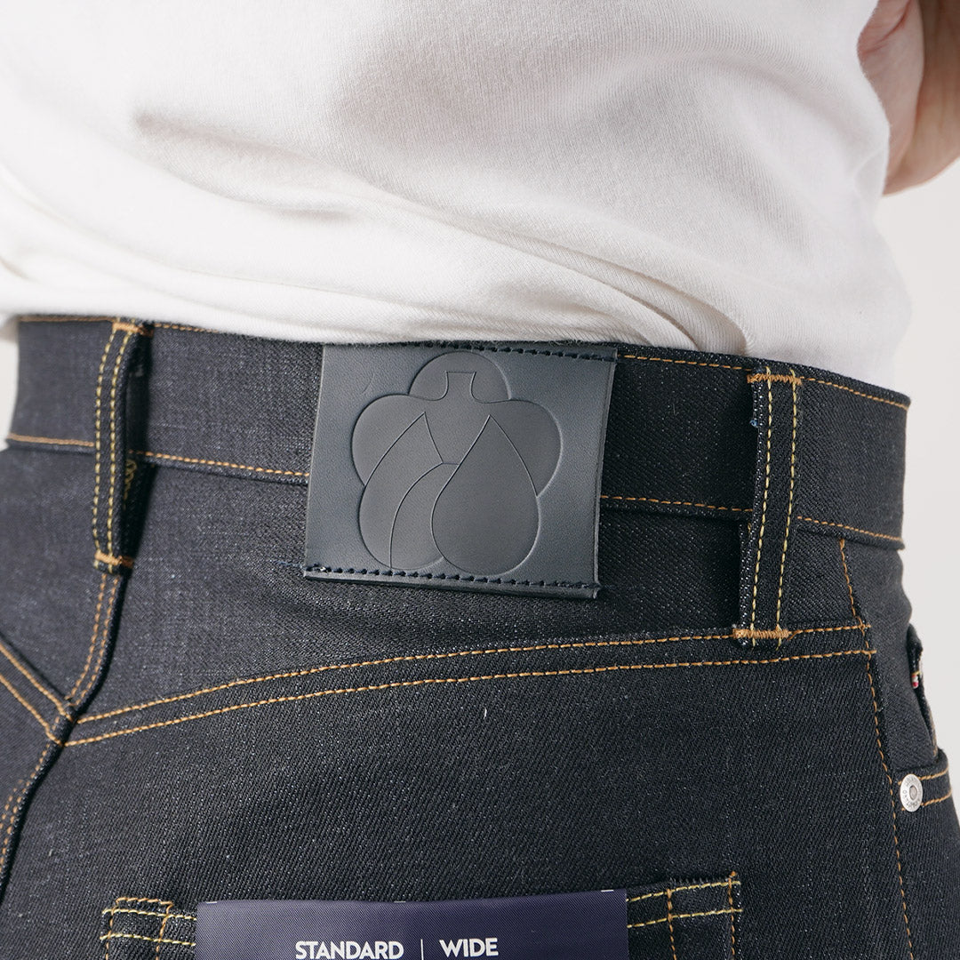JEANS MOMOTARO / Pantalon en denim large standard 14,7 oz