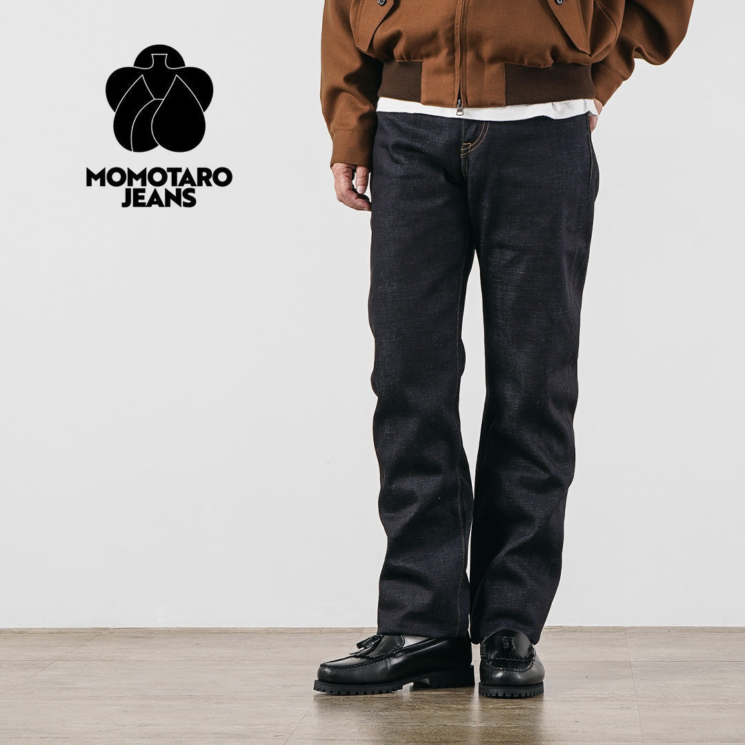 MOMOTARO JEANS / Pantalon en denim droit étroit standard 14,7 oz