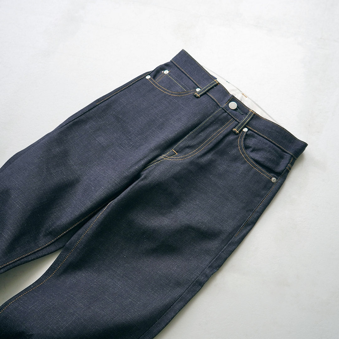 MOMOTARO JEANS / Pantalon en denim droit étroit standard 14,7 oz