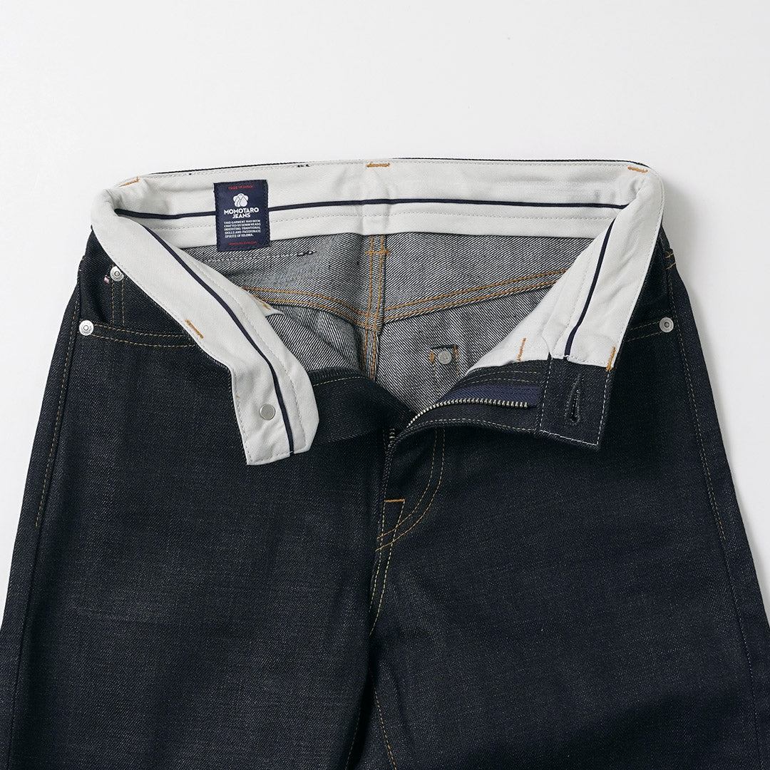 MOMOTARO JEANS / Pantalon en denim droit étroit standard 14,7 oz