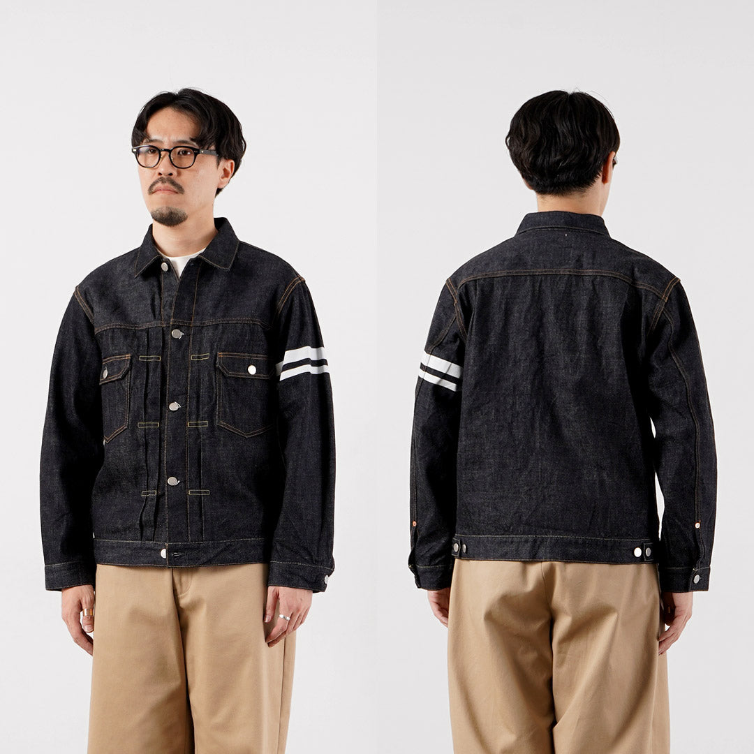MOMOTARO JEANS / #002 Veste en jean classique 2ème type