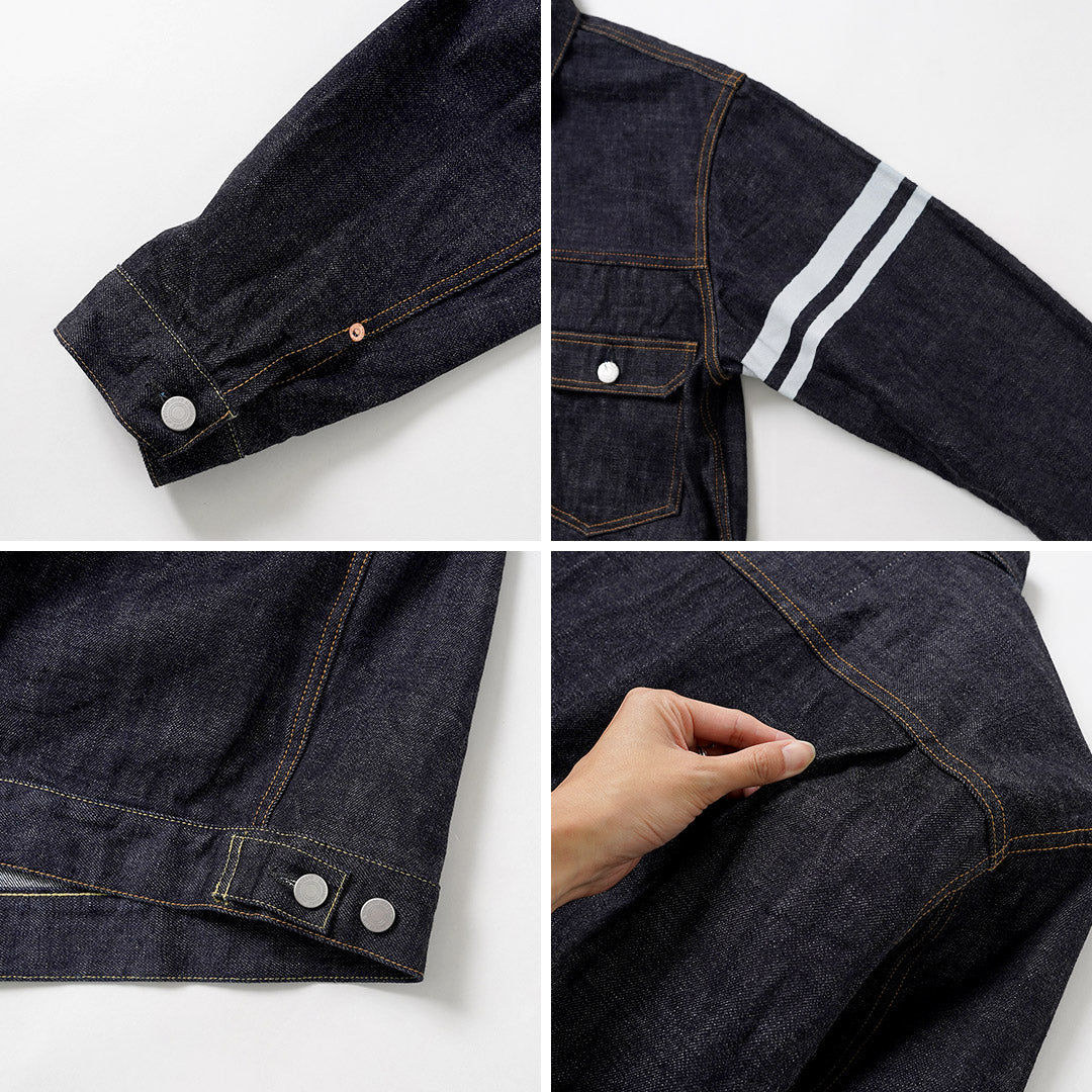 MOMOTARO JEANS / #002 Veste en jean classique 2ème type