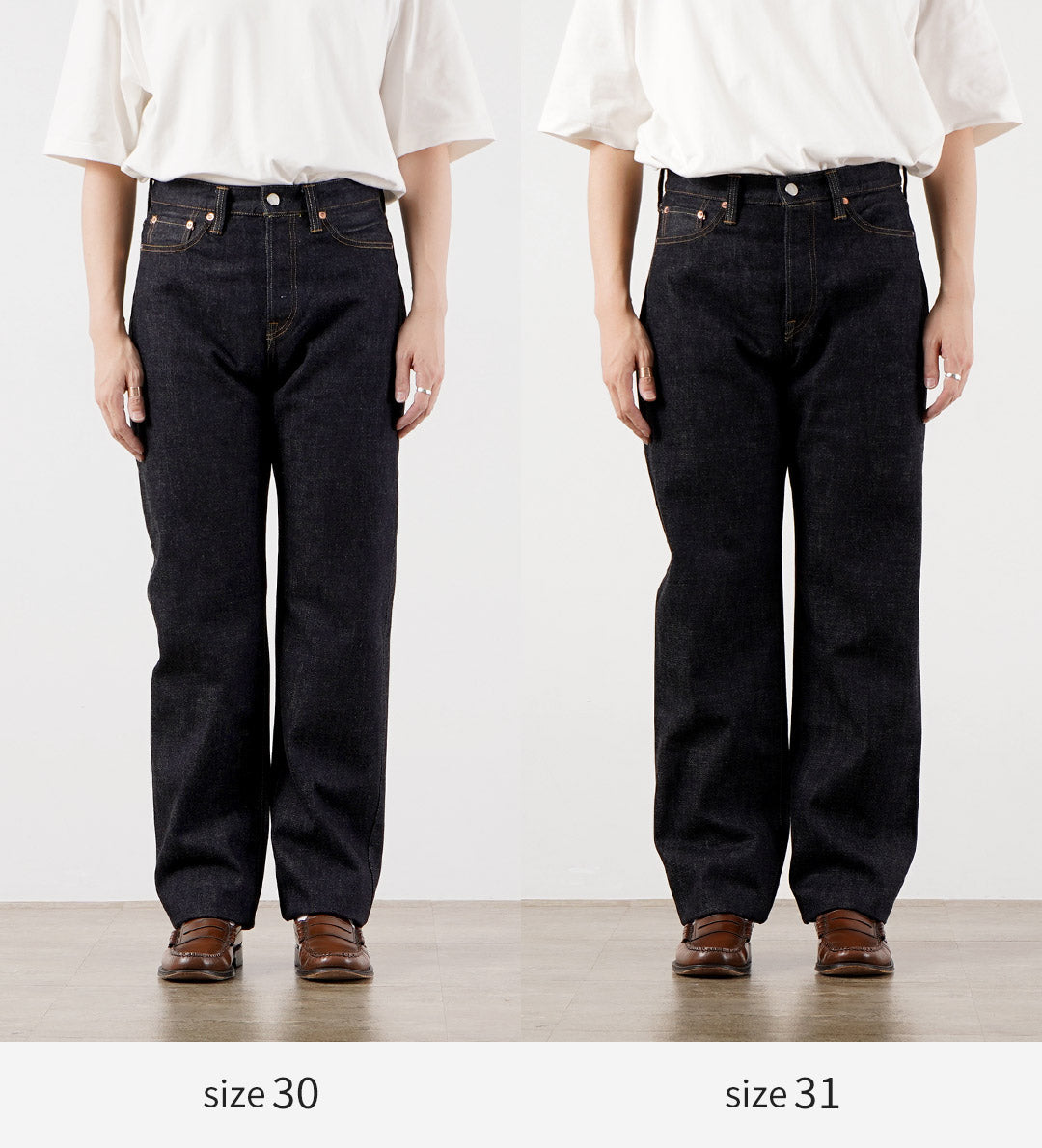 MOMOTARO JEANS / #100 Pantalon droit classique en denim