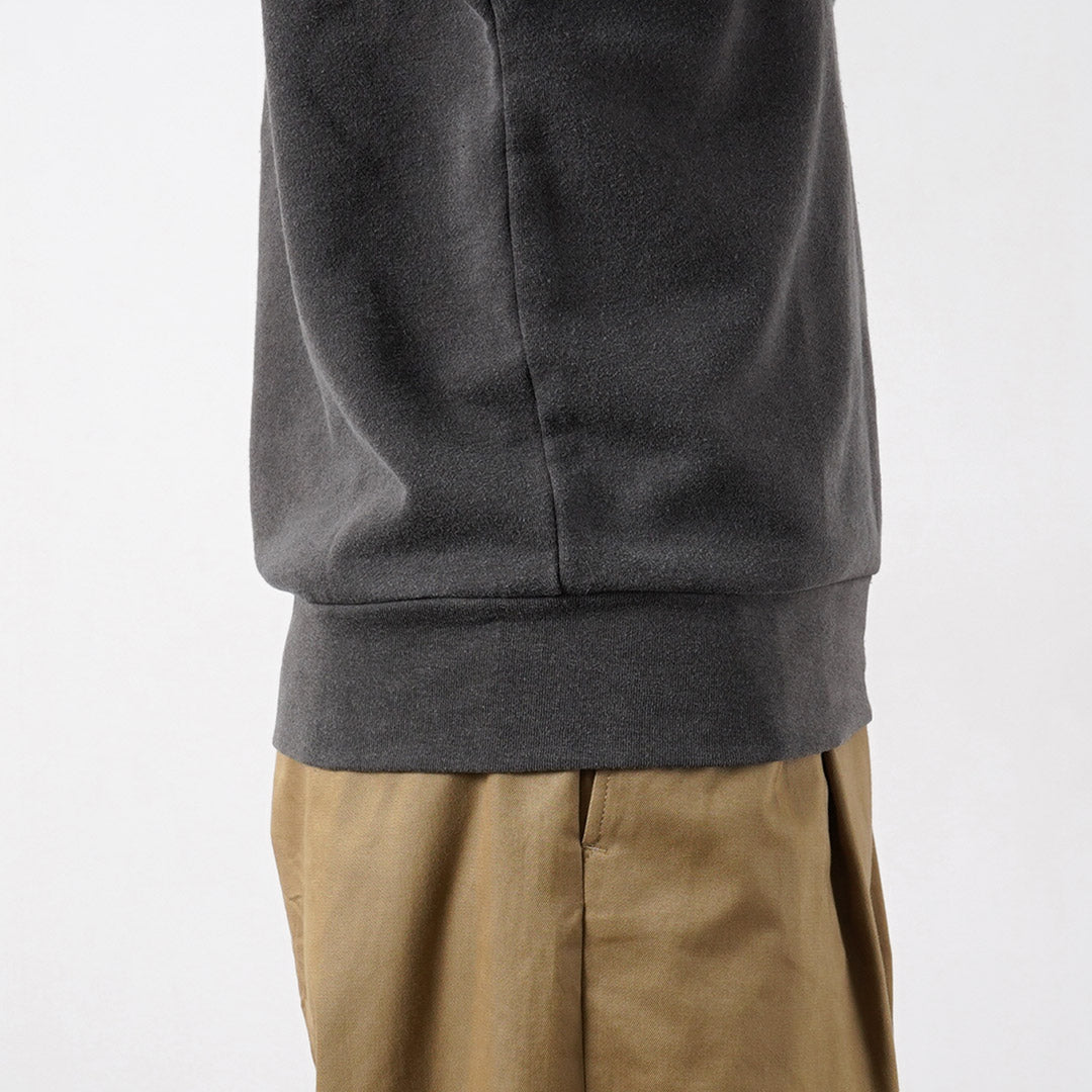 HEALTHKNIT / Classic Sweatshirt Henley Neck (Vintage Finish)
