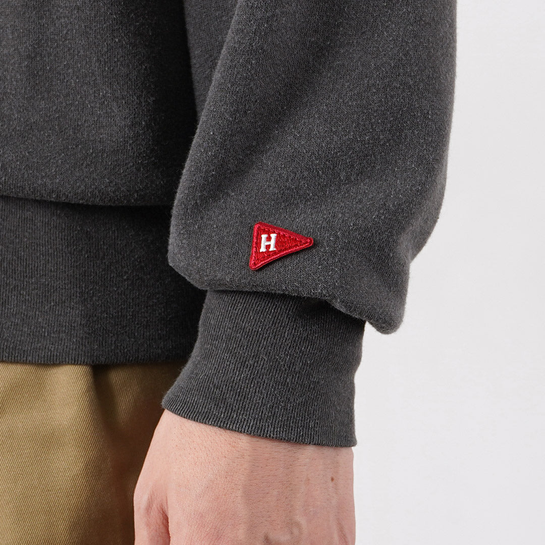 HEALTHKNIT / Classic Sweatshirt Henley Neck (Vintage Finish)