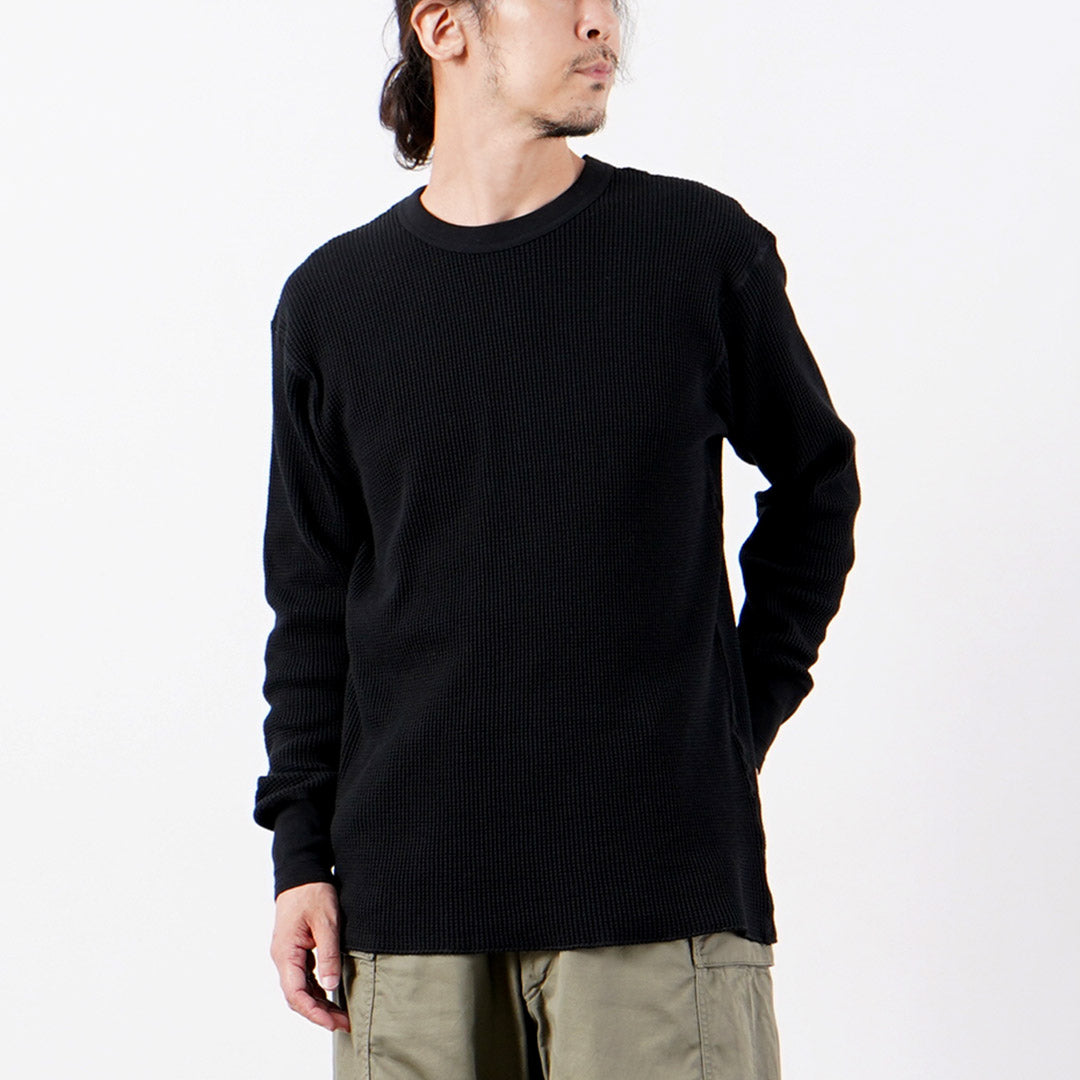 HEALTHKNIT / Thermal King Waffle Crewneck Long Sleeve