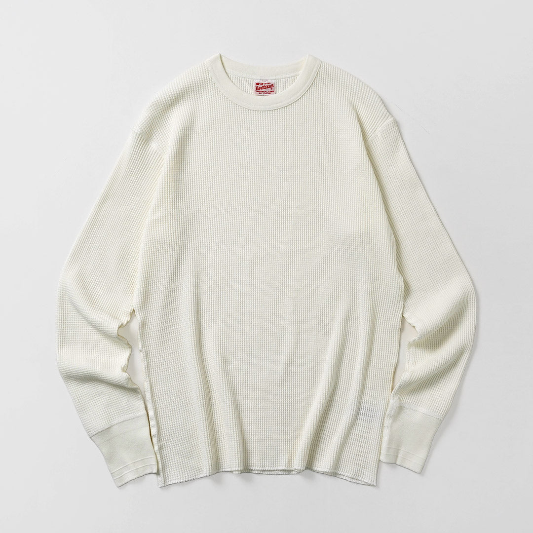 HEALTHKNIT / Thermal King Waffle Crewneck Long Sleeve