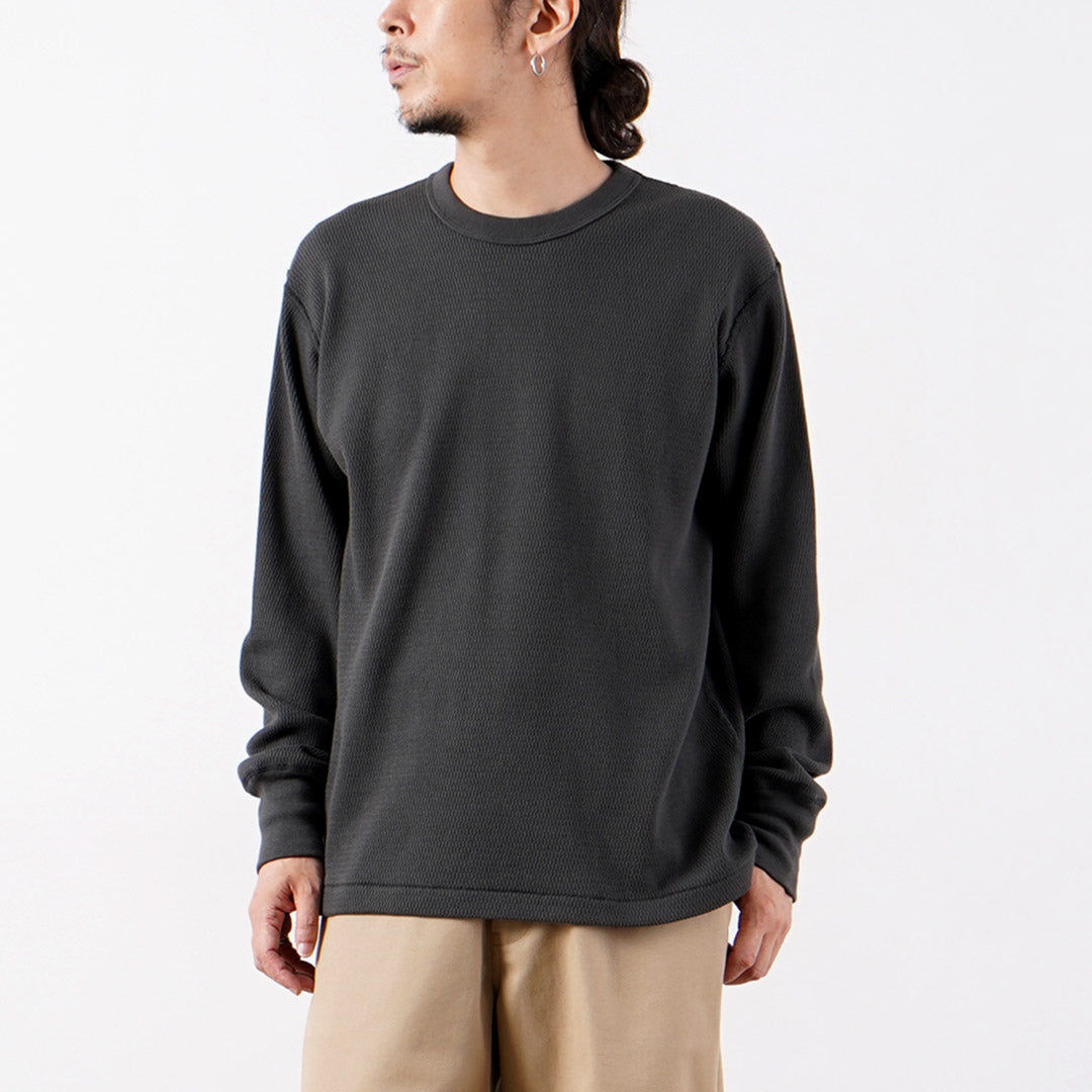 HEALTHKNIT / Thermal King Raschel Honeycomb Crew Neck Long Sleeve
