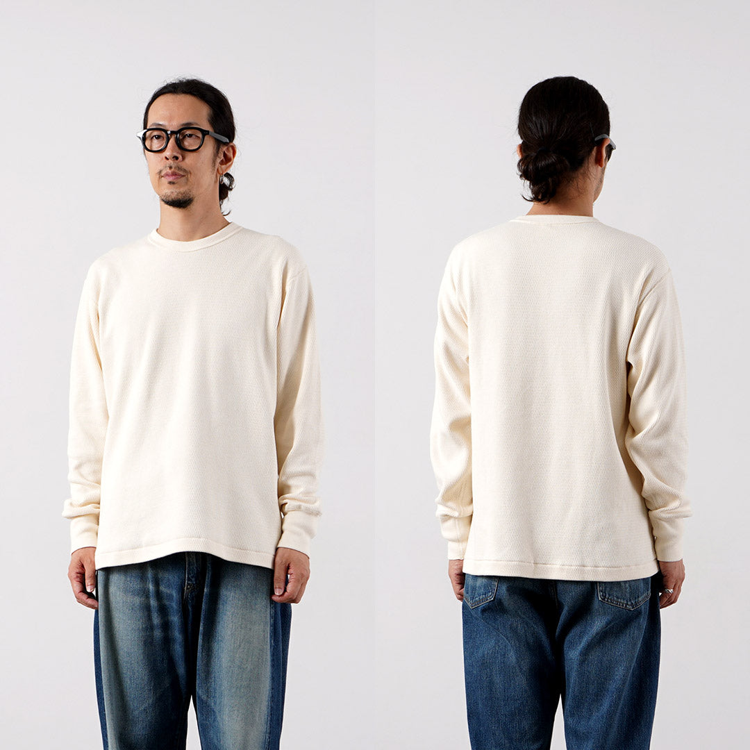 HEALTHKNIT / Thermal King 拉舍尔蜂窝圆领长袖