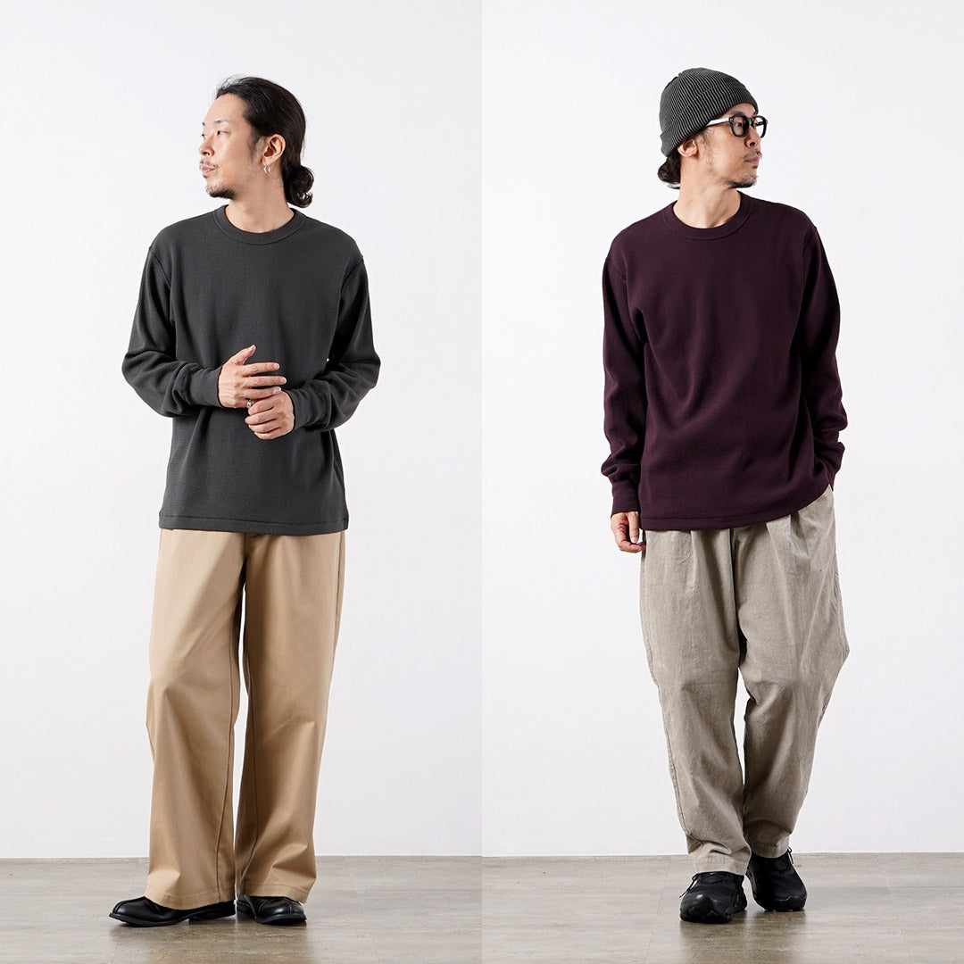 HEALTHKNIT / Thermal King 拉舍尔蜂窝圆领长袖