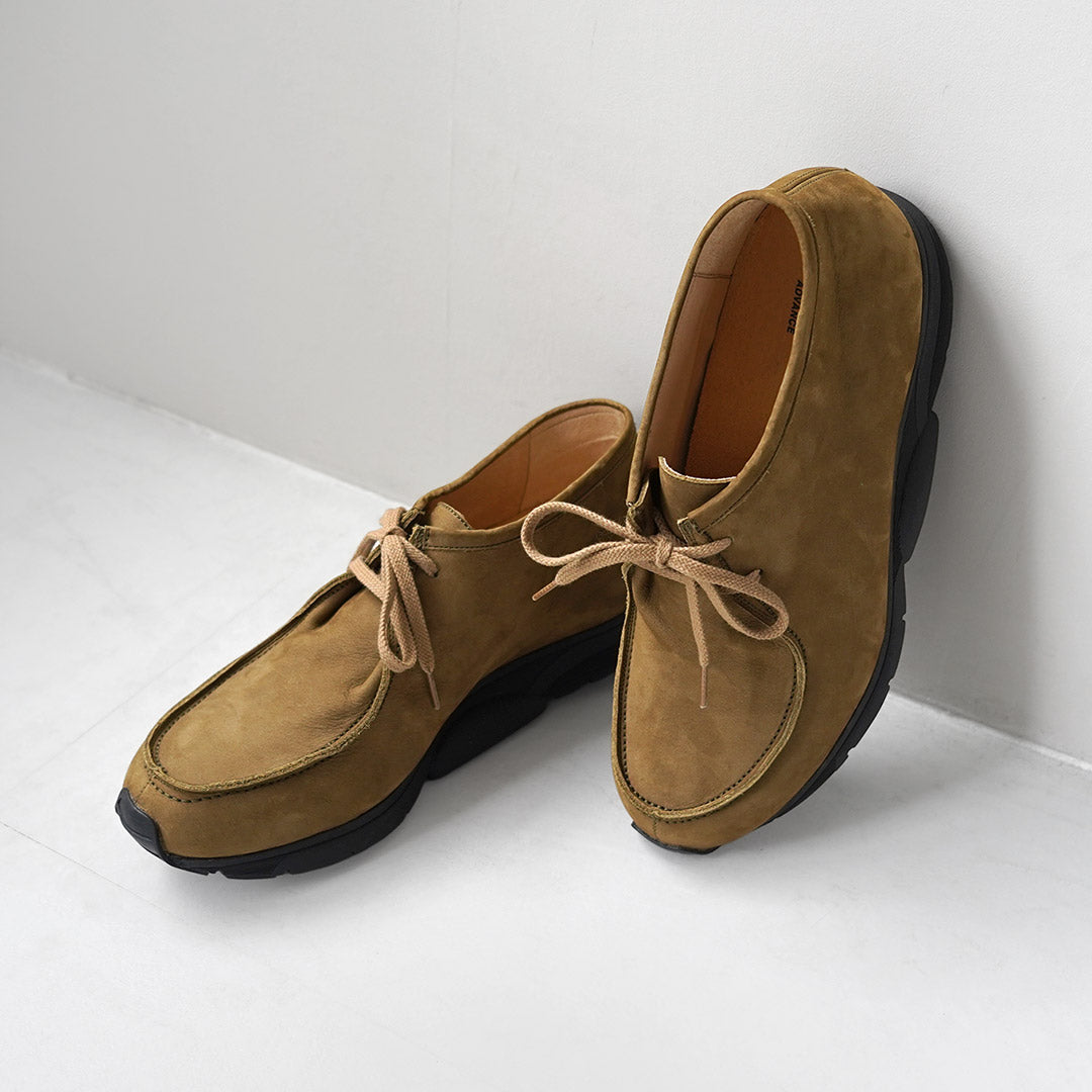 MIDFOOT / 왈라비 슈즈 누벅 가죽