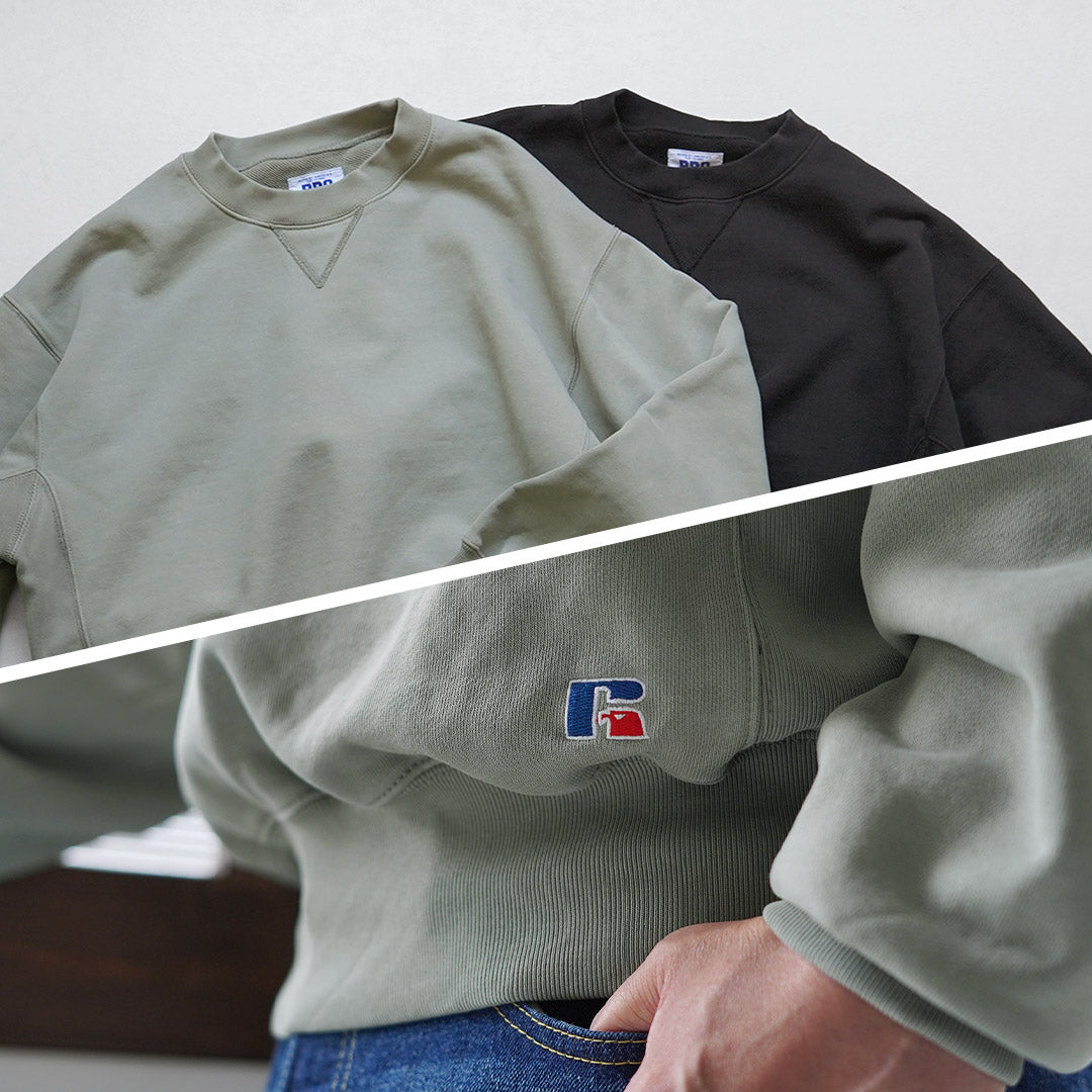 REMI RELIEF / Sweat-shirt à col rond en coton Russell Athletic Body Pro exclusif SP Processed