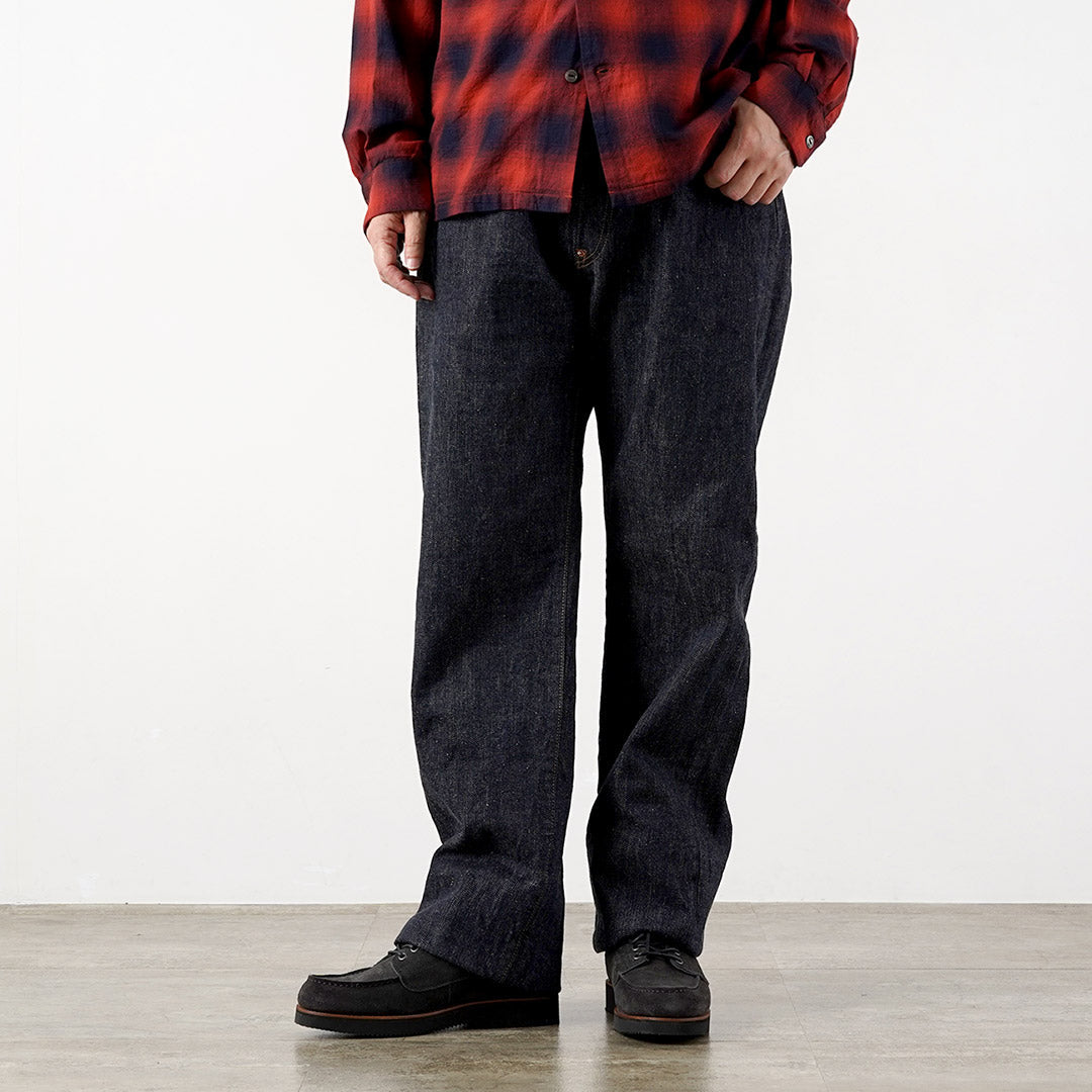 FOB FACTORY / F137 Denim West Overalls