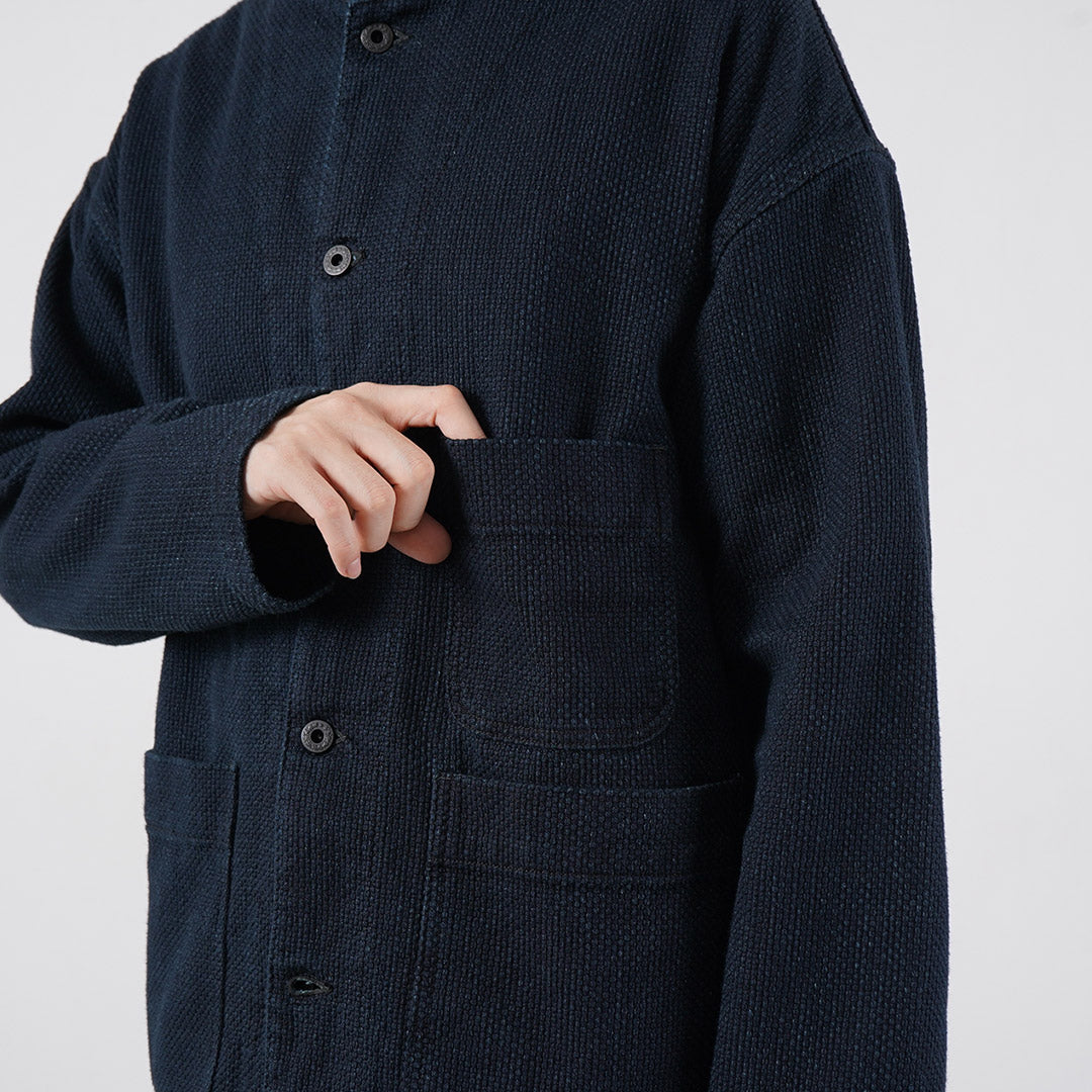 FOB FACTORY / F2468 Indigo Sashiko Jacket