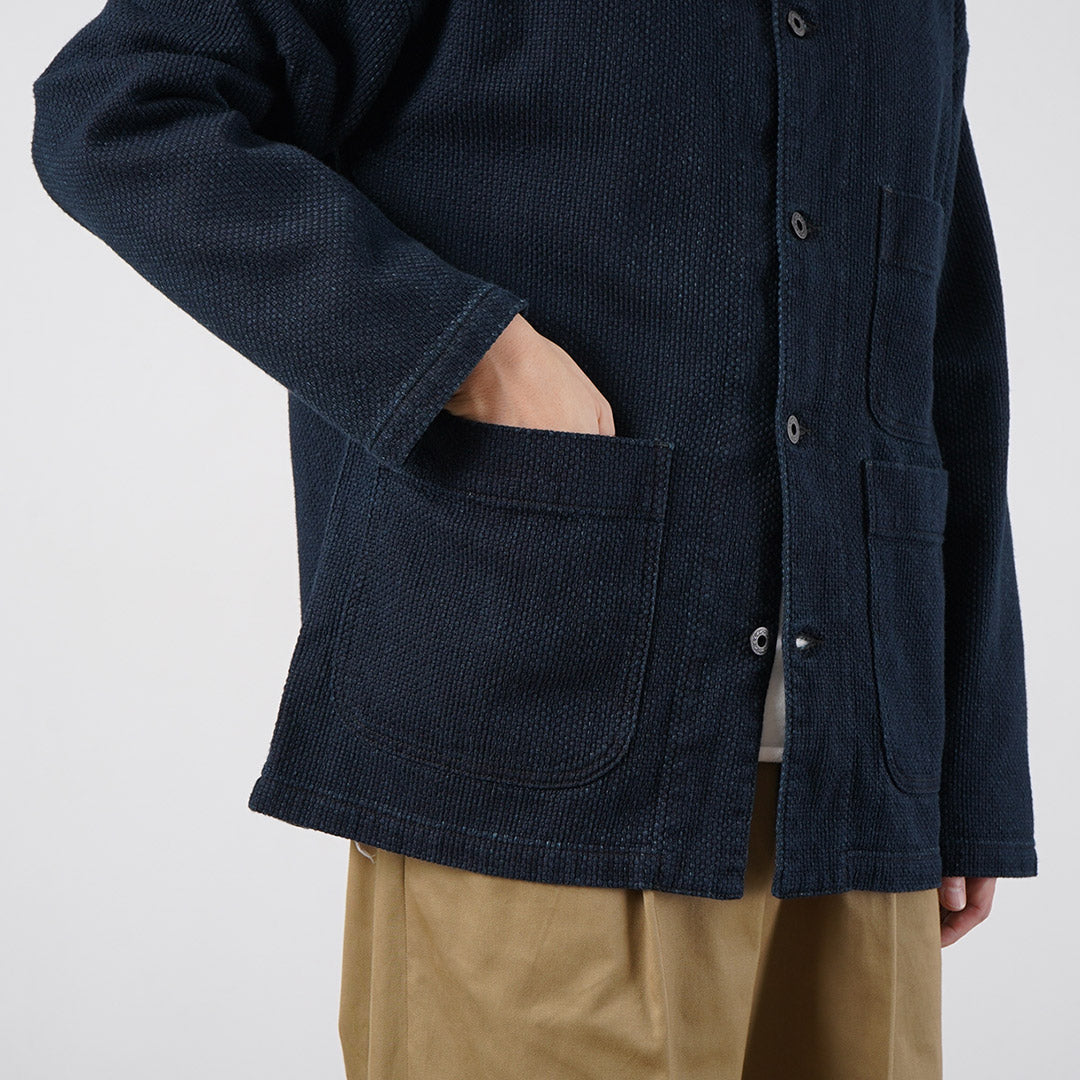 FOB FACTORY / F2468 Indigo Sashiko Jacket