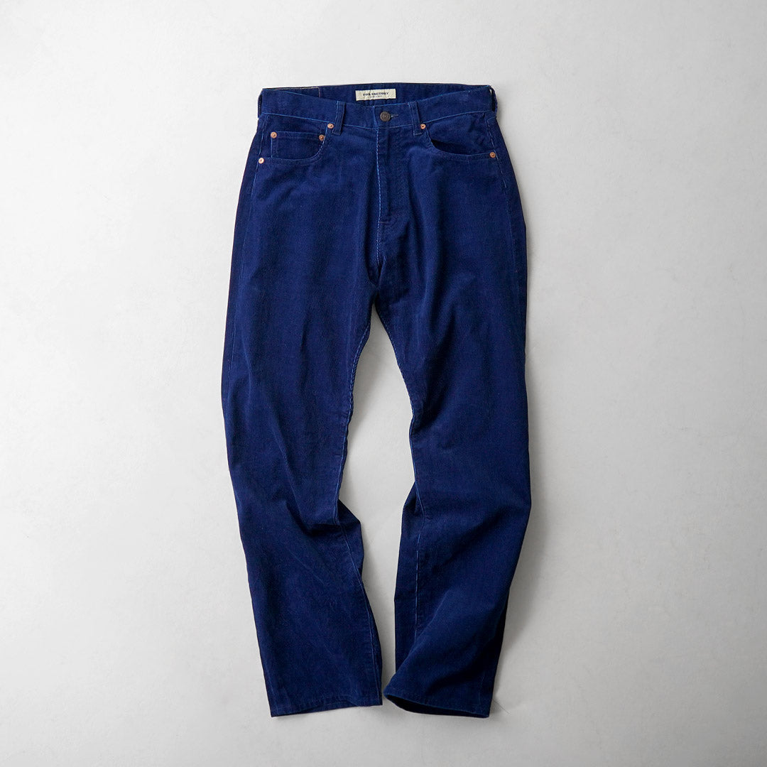 FOB FACTORY / F1154 인디고 코듀로이 5포켓 팬츠