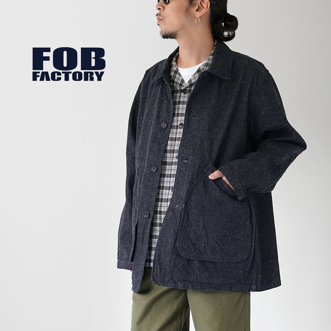 FOB FACTORY / F2471 Veste de campagne en jean