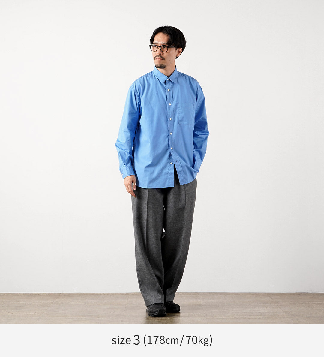 UNIVERSAL PRODUCTS. / Long Sleeve Regular Shirt