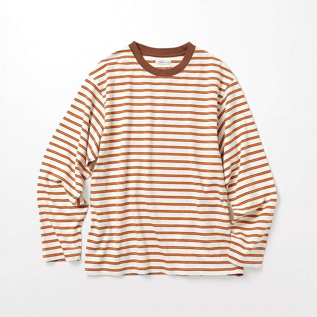 UNIVERSAL PRODUCTS. / Original Striped Long Sleeve T-Shirt