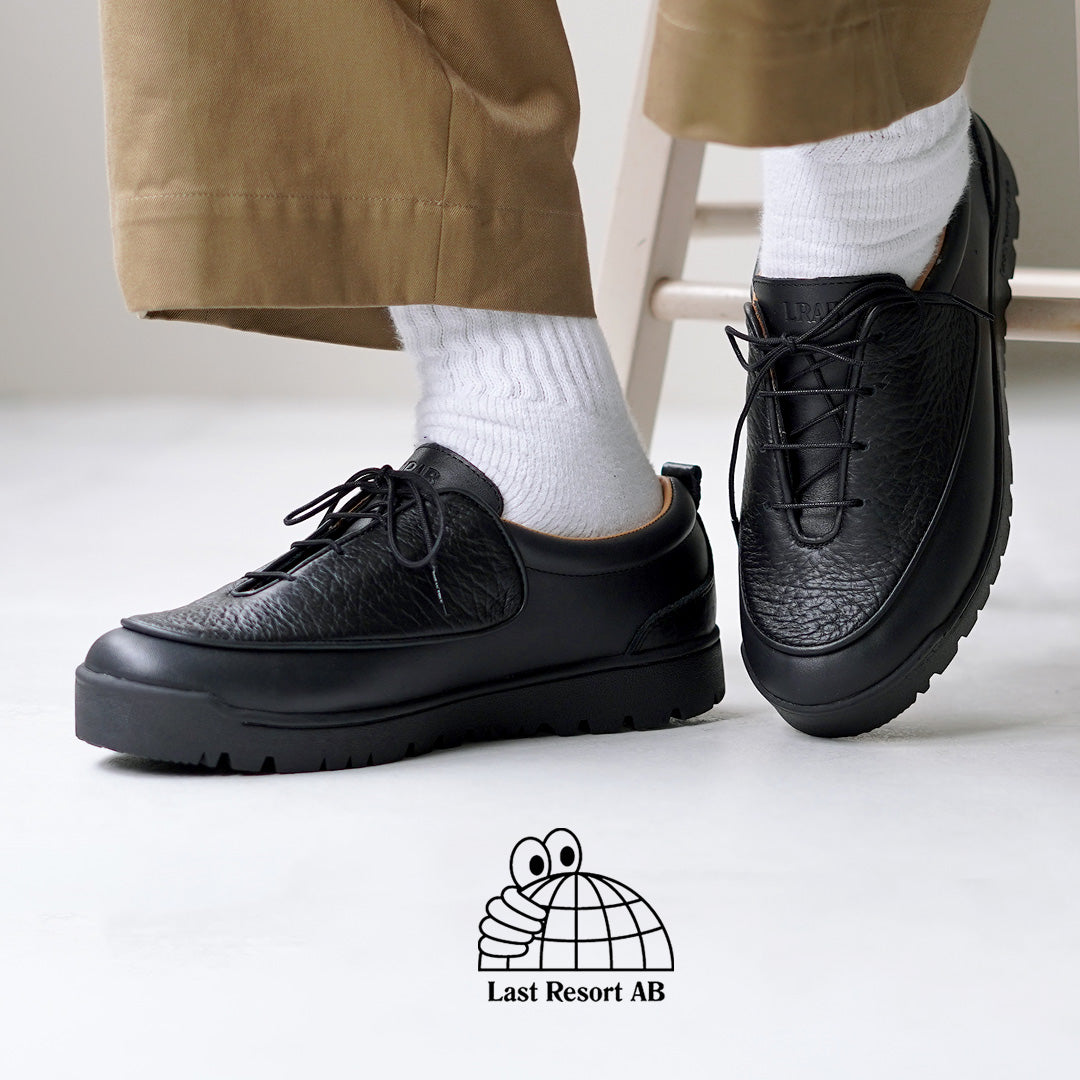 LAST RESORT AB / GM001-MT 커스텀 러그 솔 가죽 스니커즈 모노 탭