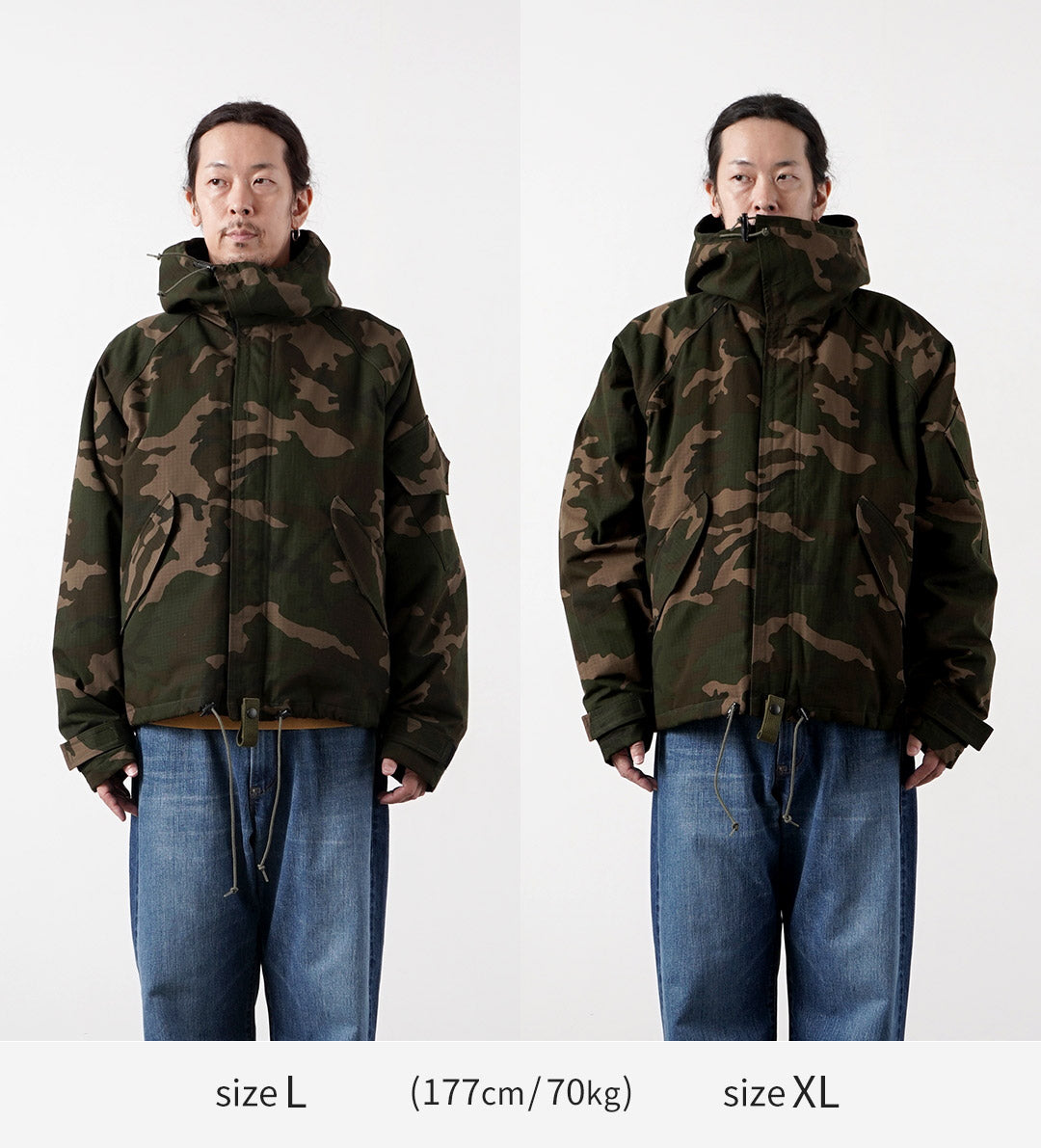 NANGA / 【Limited Production】 MISSION DISTRICT Collaboration Gas Protective Down Jacket