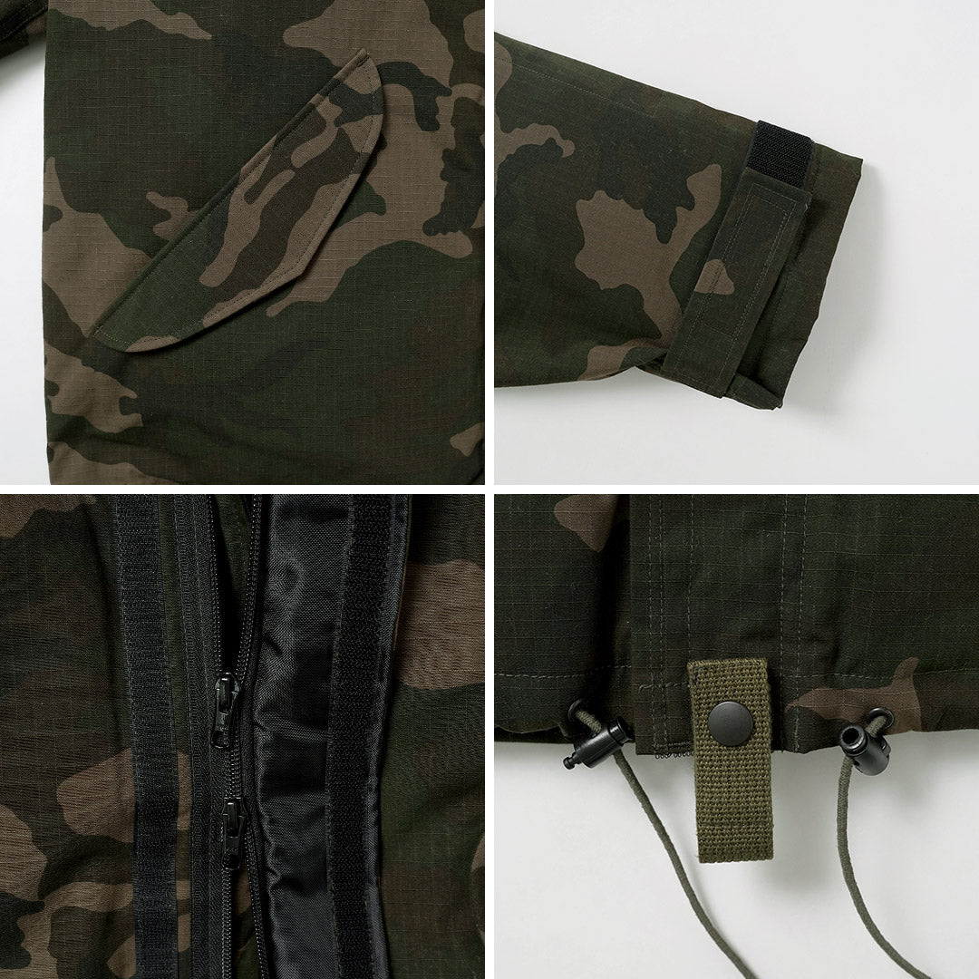 NANGA / 【Limited Production】 MISSION DISTRICT Collaboration Gas Protective Down Jacket
