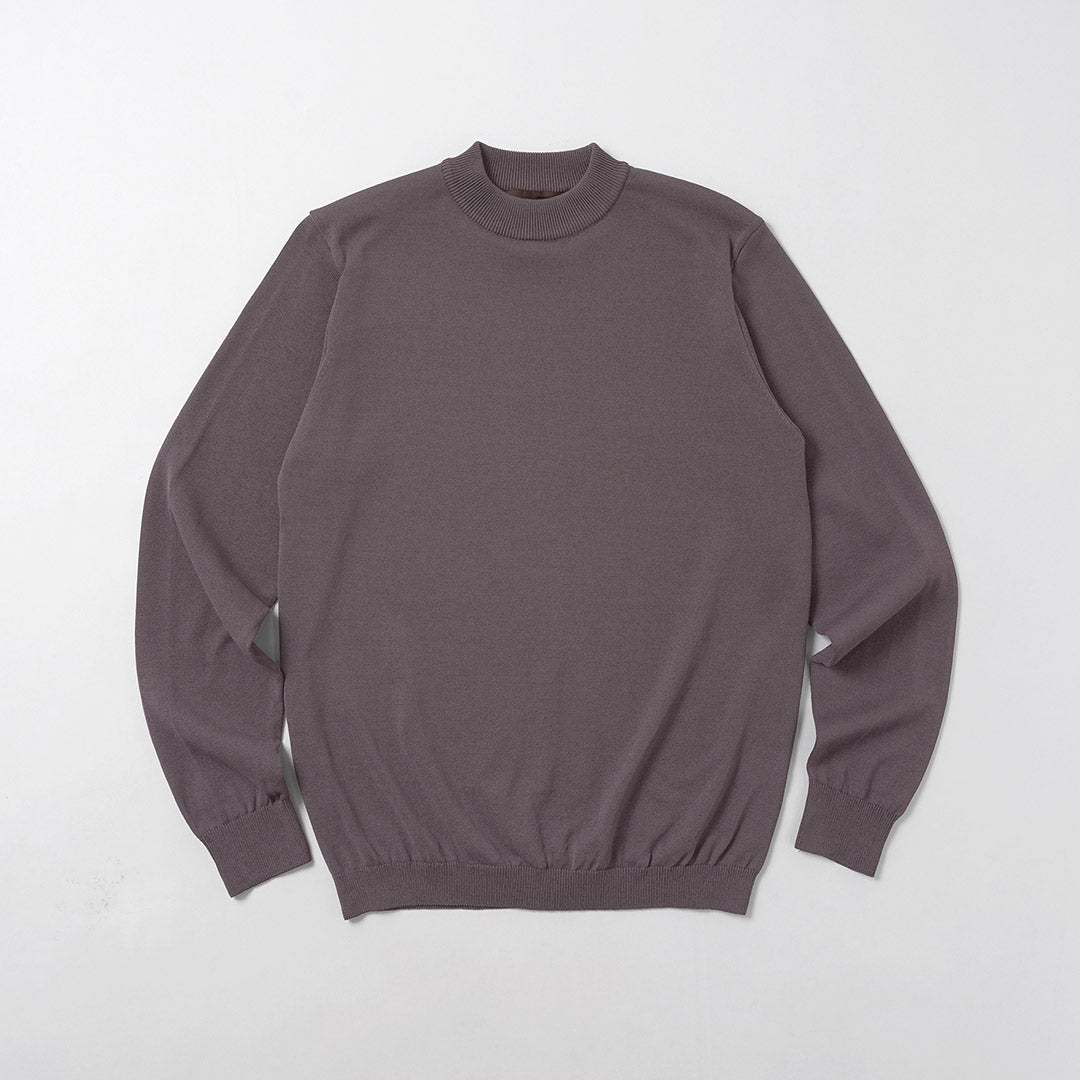 RINASCENTE / Camiseta de punto de manga larga con cuello Numa lavable híbrida exclusiva