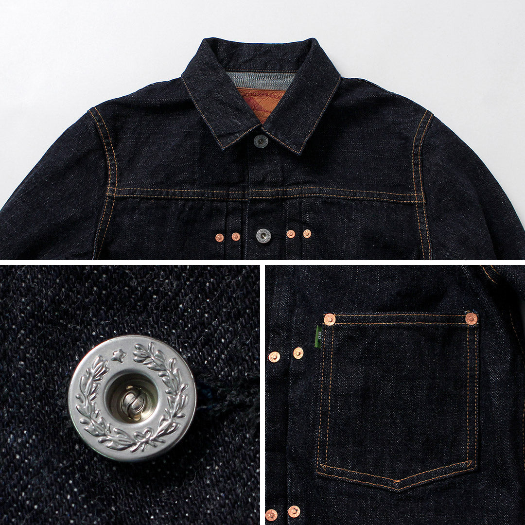FOB FACTORY / F2465 RS5252-UF Veste en jean de garage