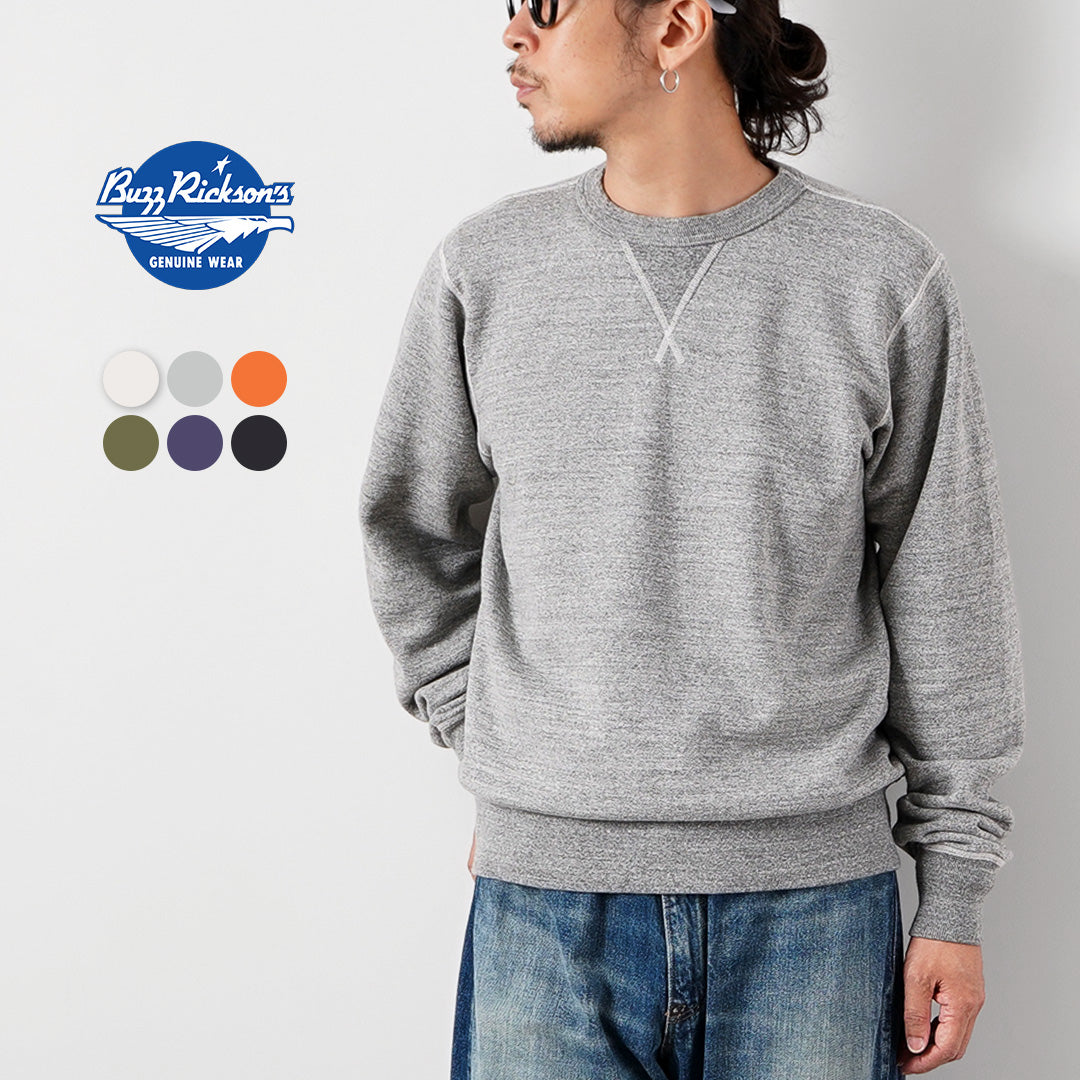 BUZZ RICKSONS / Sweat-shirt à manches montées et col rond