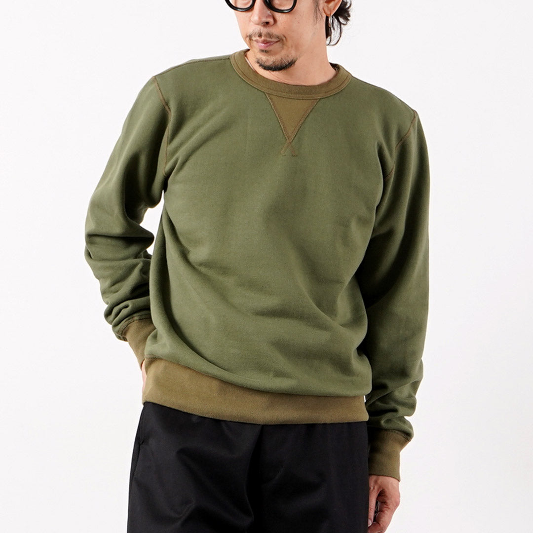 BUZZ RICKSONS / Set-In Sleeve Crew Neck Sweatshirt