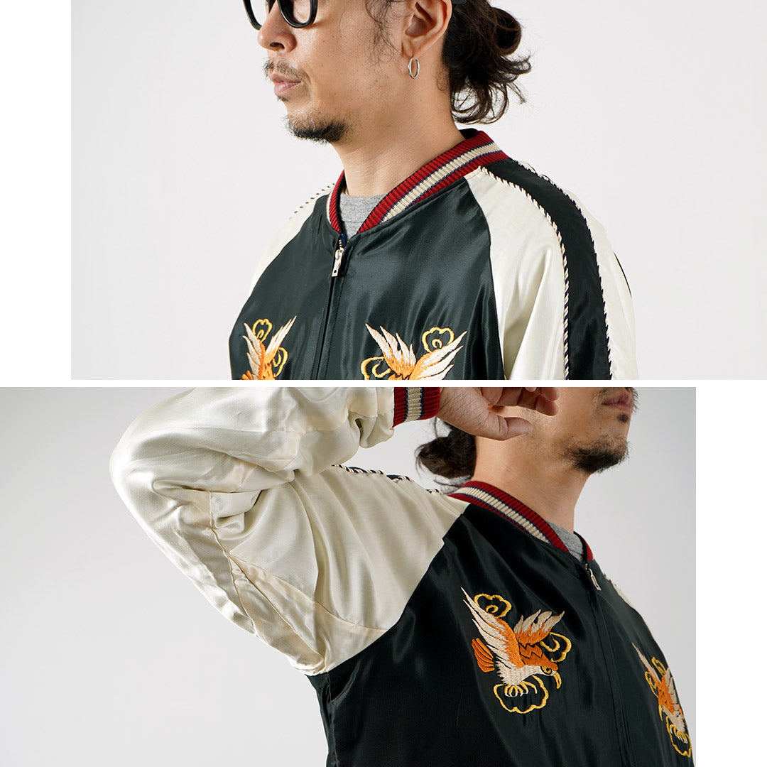 TAILOR TOYO / 아세테이트 기념품 재킷 / Tailor Toyo 리버시블