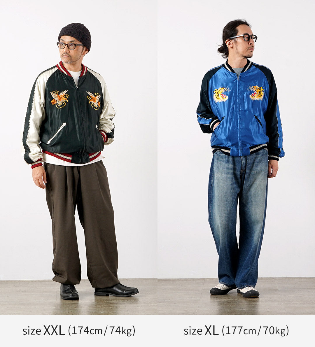 TAILOR TOYO / 아세테이트 기념품 재킷 / Tailor Toyo 리버시블