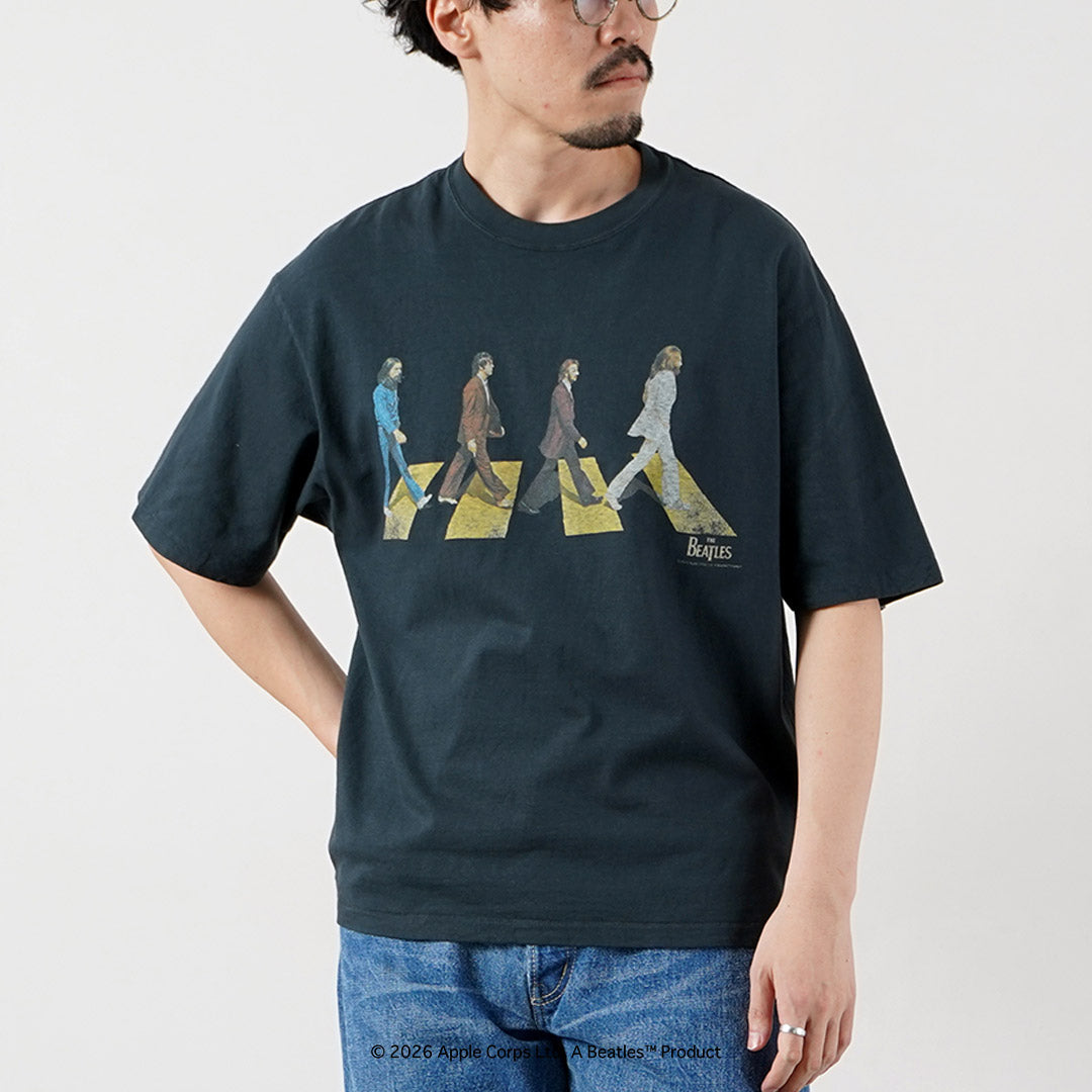 FREE RAGE / The Beatles × FREE RAGE Last Recording Recycled Cotton Short Sleeve T-Shirt