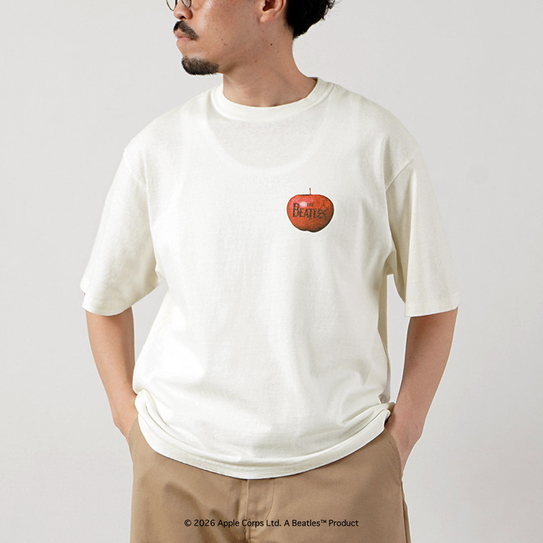 FREE RAGE / The Beatles × FREE RAGE Last Release Recycled Cotton Short Sleeve T-Shirt