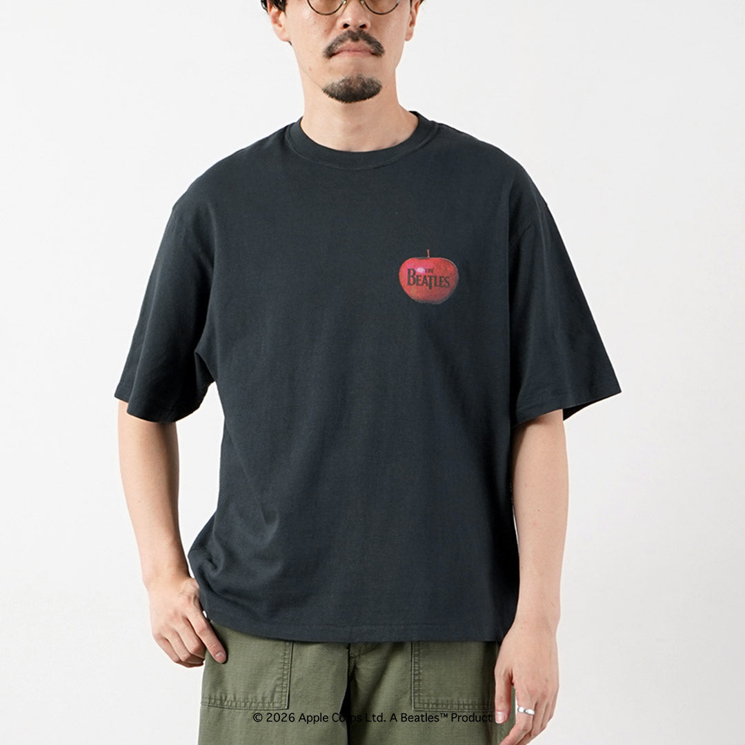 FREE RAGE / The Beatles × FREE RAGE Last Release Recycled Cotton Short Sleeve T-Shirt