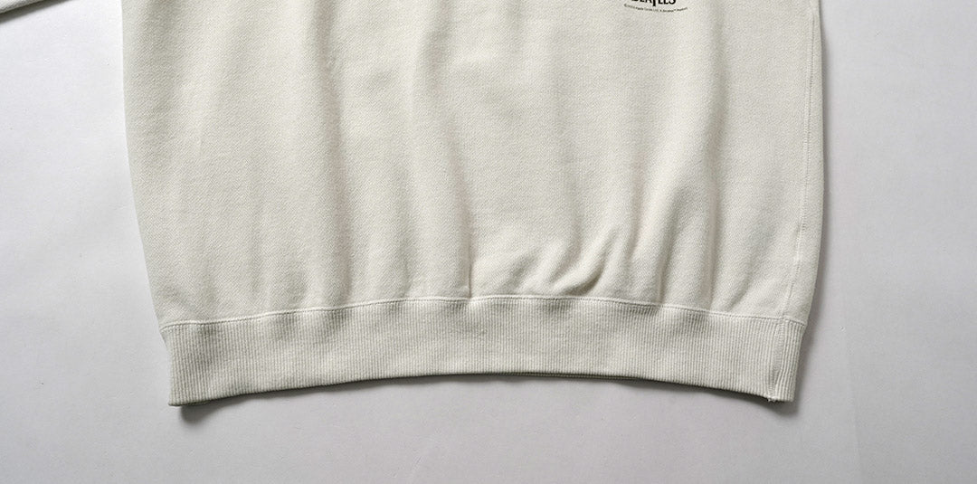 FREE RAGE / 비틀즈 × FREE RAGE Last Recording Raglan Crew 스웨트셔츠