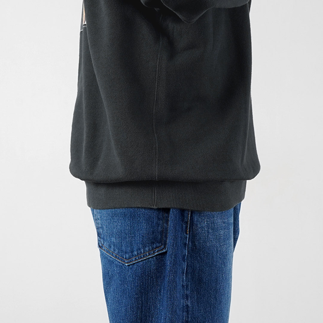 FREE RAGE / 비틀즈 × FREE RAGE Last Release Raglan Crew 스웨트셔츠